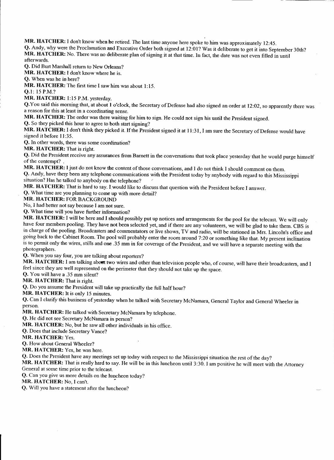 Transcript of News Conference page 4