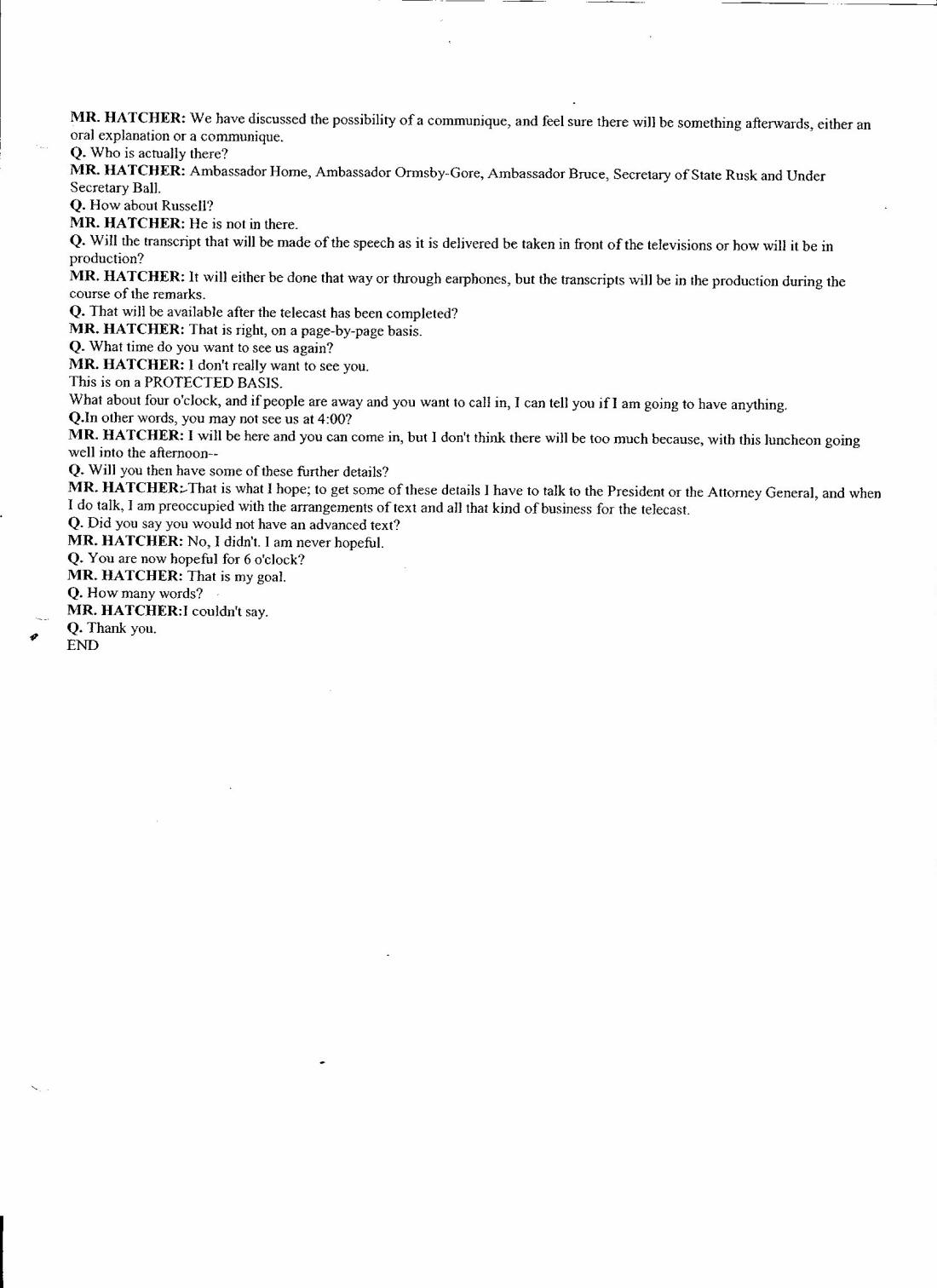 Transcript of News Conference page 5